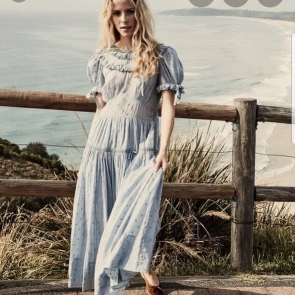 Dôen Fiore dress in French Blue